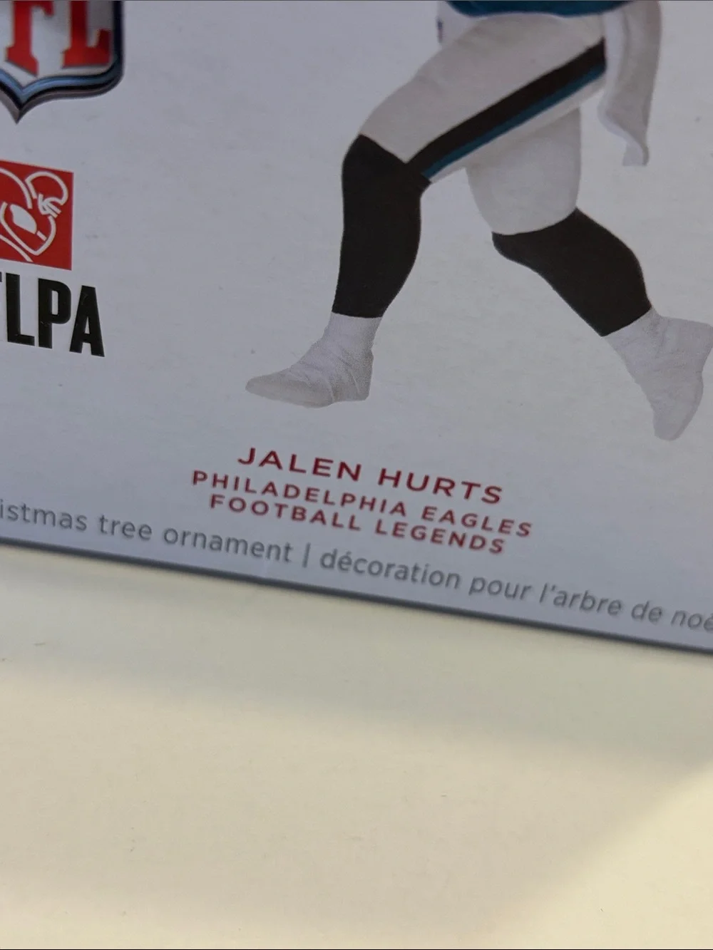 NFL Football Jalen Hurts #1 Philadelphia Eagles Ornament
